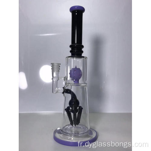 Bongs en verre nobal de haute qualité avec filtres fantaisie